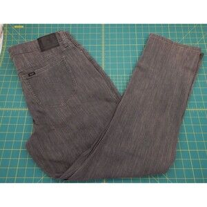 Lee Legendary Jeans Women's 16 (38x29.5) Faded Black Straight Leg Mid Rise NWT